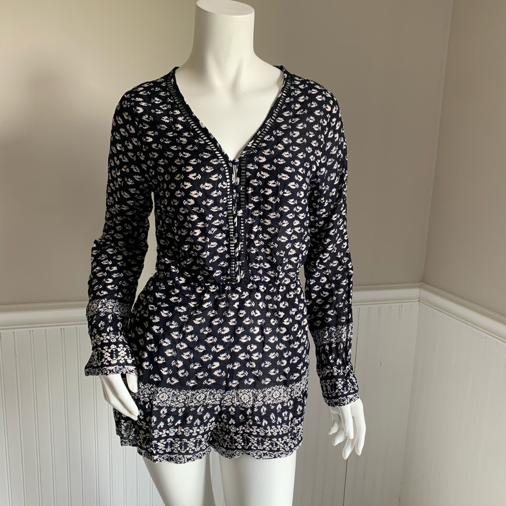 Long sleeve romper